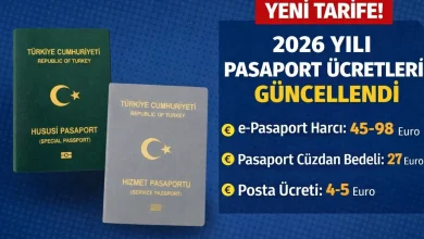 2026 Pasaport Ücretleri Belli Oldu! İşte Detaylar!