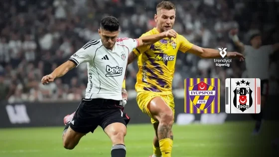 Beşiktaş, Eyüpspor'u deplasmanda yenmek için sahaya çıkıyor
