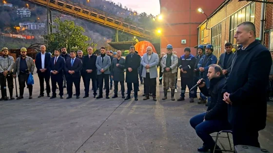 Kozlu Maden Şehitleri 7 Ocak'ta Dualarla Anıldı