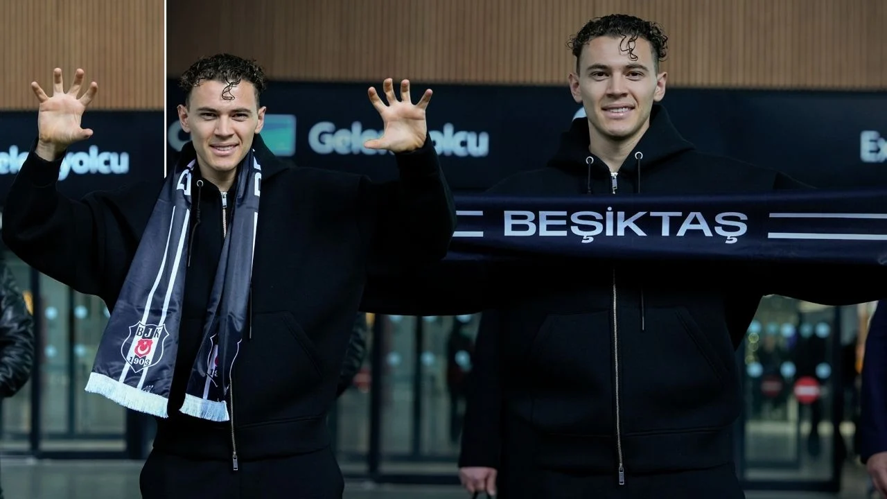 Kristjan Asllani, Beşiktaş transferi için İstanbul'a geldi