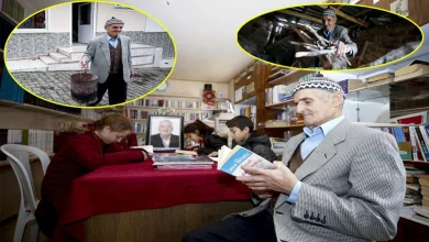 Kütüphaneyi Isıtan 76 Yaşındaki Gönül İnsanı!
