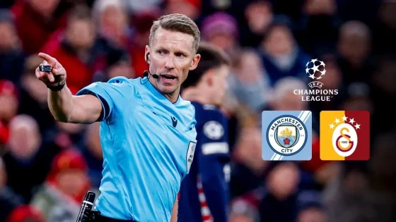 Manchester City ile Galatasaray maçında hakem ataması yapıldı