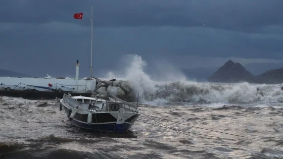 Marmara ve Ege'de kuvvetli yağış ve gök gürültüsü etkili olacak