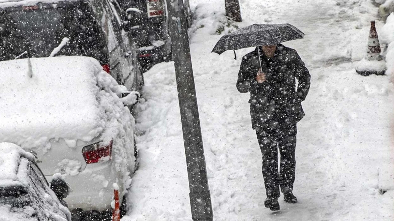 Meteoroloji'den 38 Il Için Kuvvetli Kar Yağışı Uyarısı