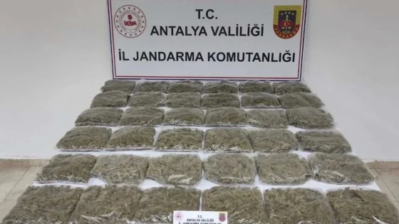 Serik'te 18 Kilogram Uyuşturucu Operasyonu: 5 Kişi Gözaltında