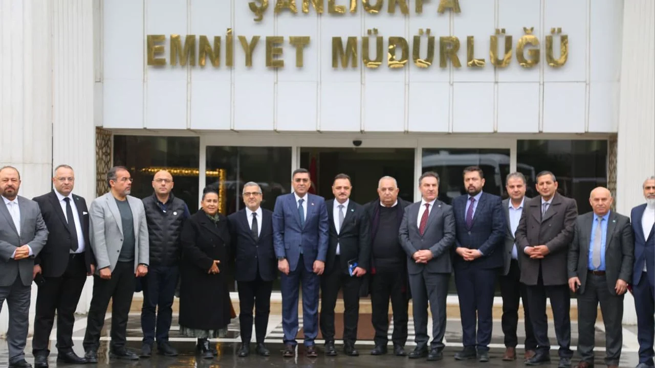 TİMBİR Heyeti Şanlıurfa İl Emniyet Müdürü Atilla Aksoy'u Ziyaret Etti