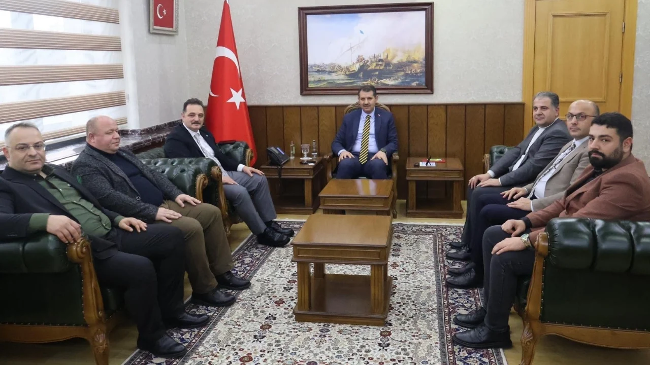 TİMBİR, Milli Savunma Bakanlığı'nda Bakan Yardımcısı Ayhan'ı ziyaret etti