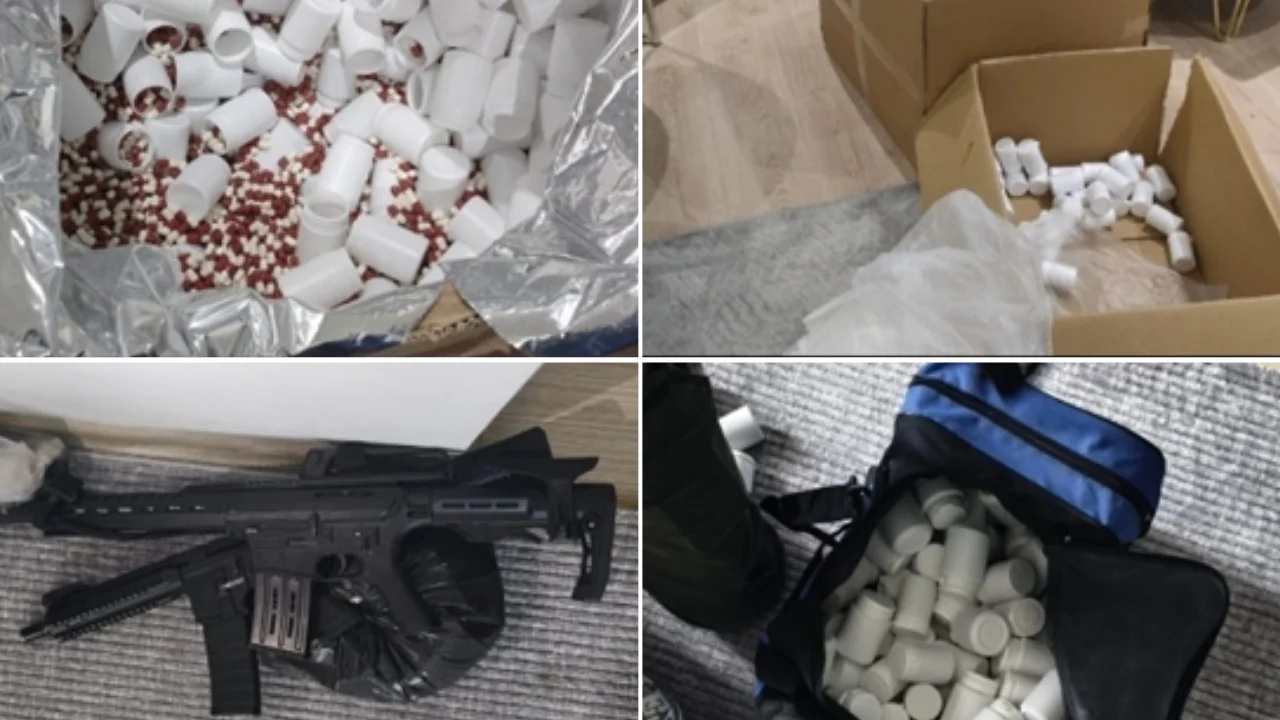 İzmir’de dev uyuşturucu operasyonu 450 bin hap ele geçirdi